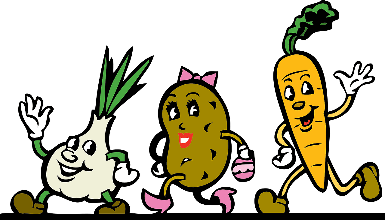 Vegetales comparación sabor